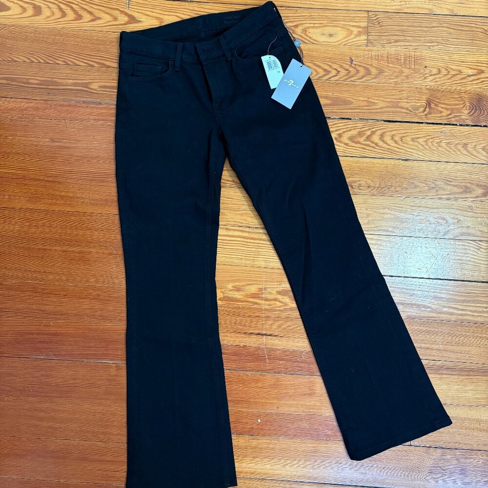 Bootcut 7 for all Mankind Black Jeans